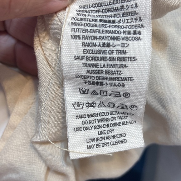 Free People Printed Ruffed Neck-Tie Mini Dress Size XSmall - Picture 8 of 10